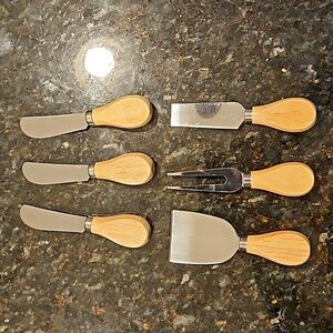 Cheese Dip Serving Utensils NWOT